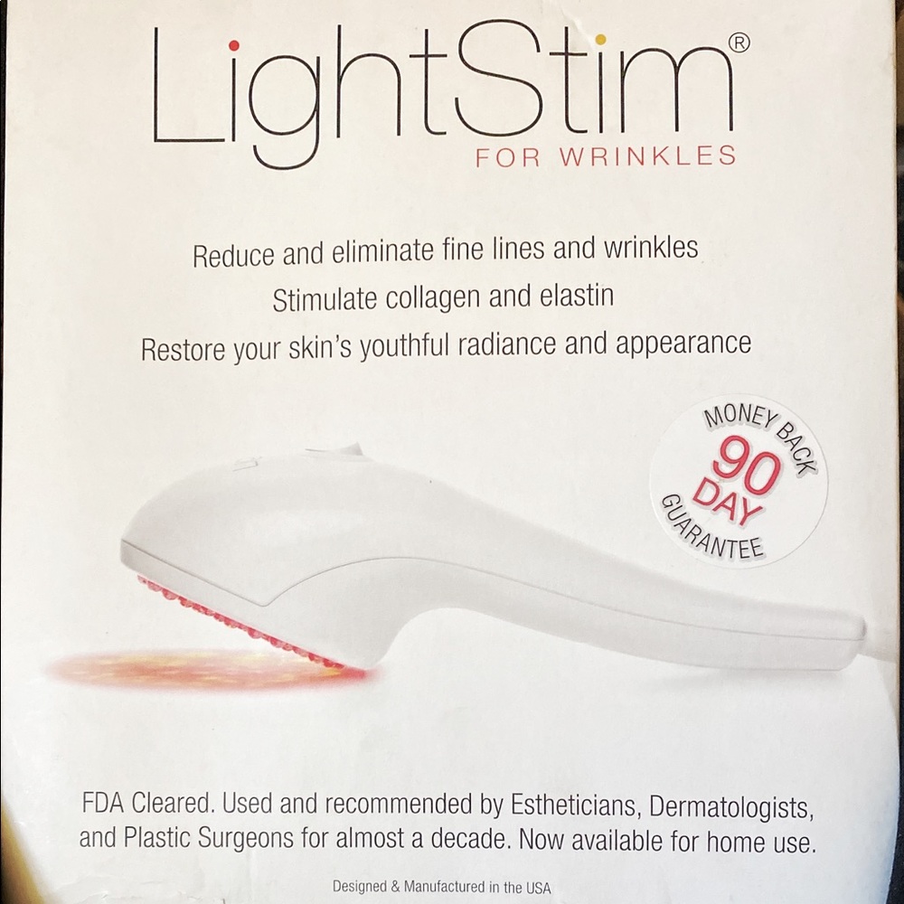 LIGHTSTIM FOR WRINKLES NEW OPEN BOX